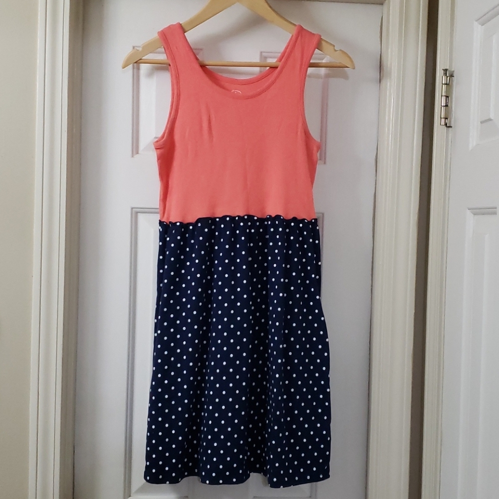 Faded Glory Girls Sleeveless Tank Dress